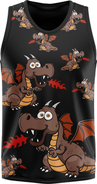 Dopey Dragon Basketball Jersey 4
