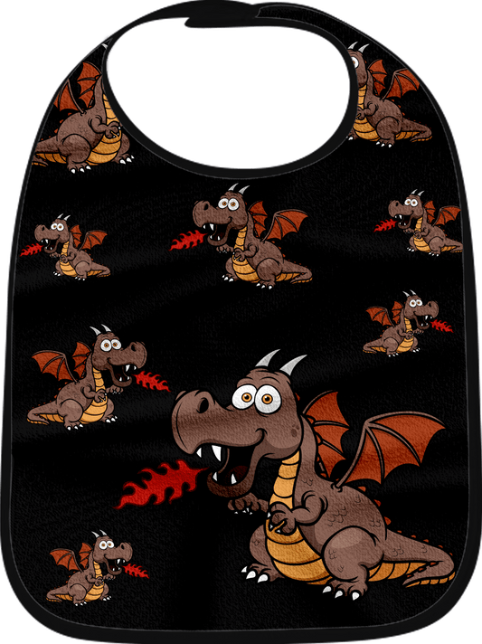 Dopey Dragon Bibs - fungear.com.au