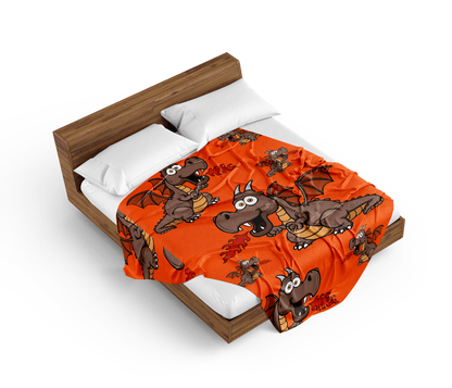 Dopey Dragon Doona + Pillow - fungear.com.au