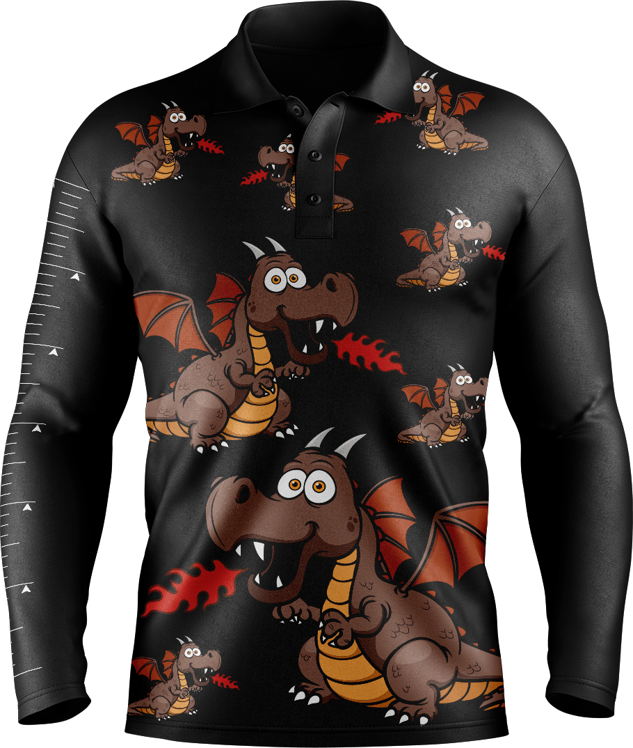 Dopey Dragon Fishing Shirts