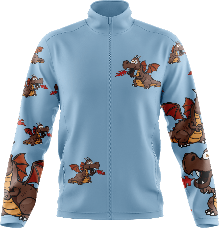 Dopey Dragon Full Zip Track Jacket - fungear.com.au