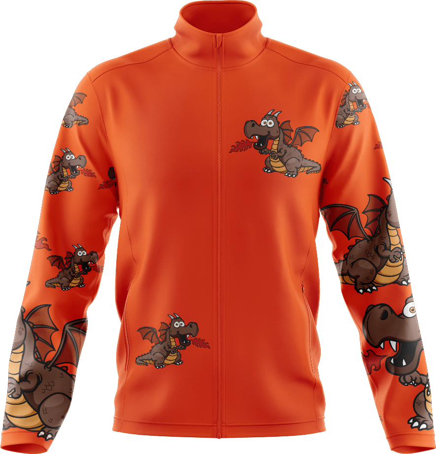 Dopey Dragon Full Zip Track Jacket - fungear.com.au