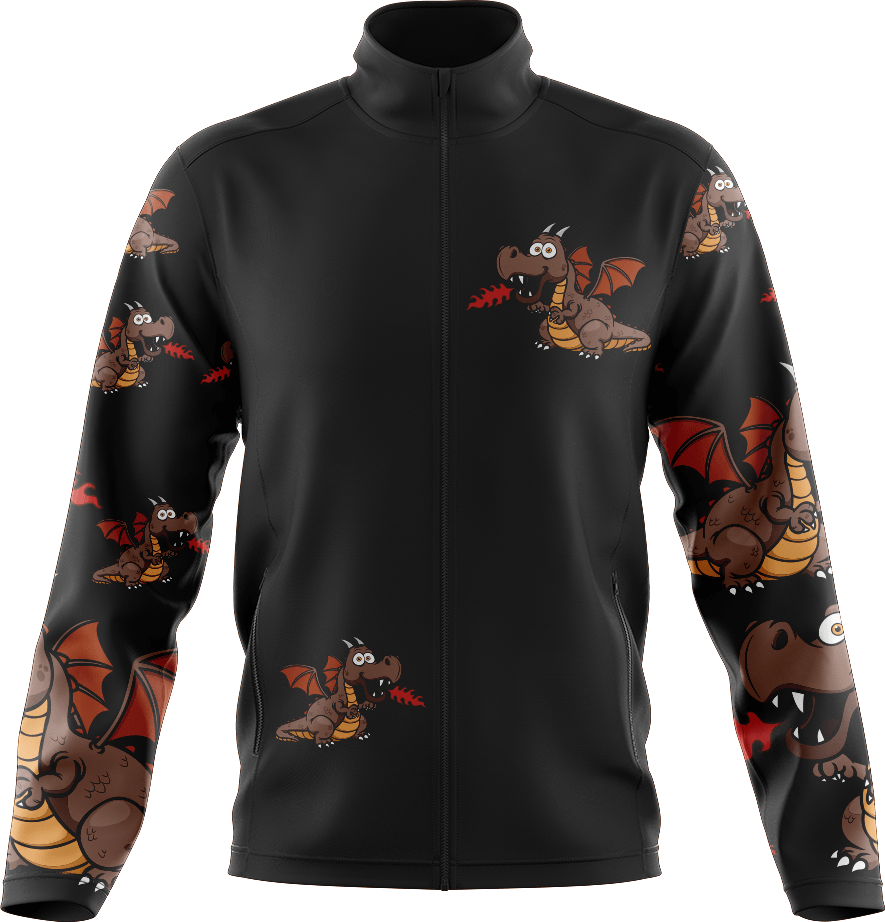 Dopey Dragon Full Zip Track Jacket - fungear.com.au