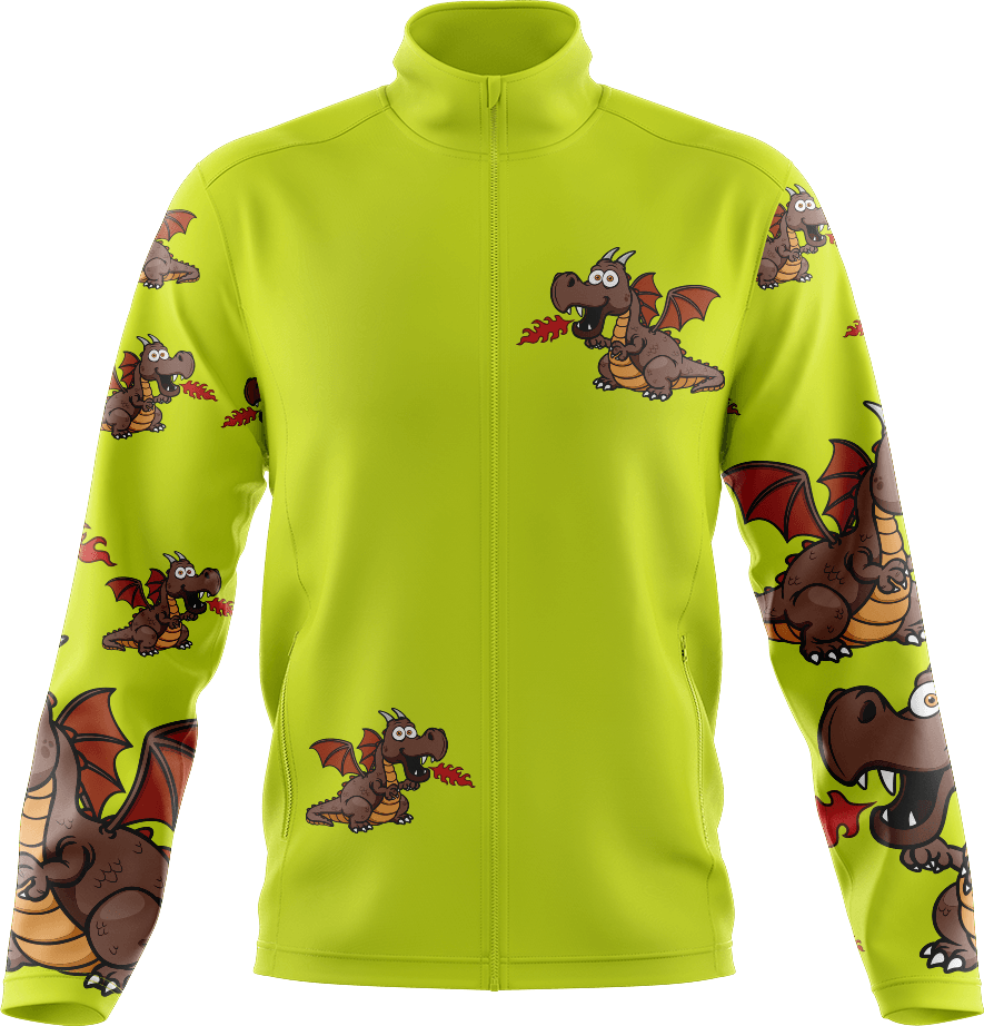 Dopey Dragon Full Zip Track Jacket - fungear.com.au