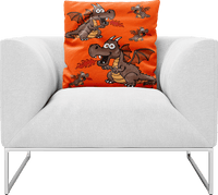 Dopey Dragon Pillows Cushions 2