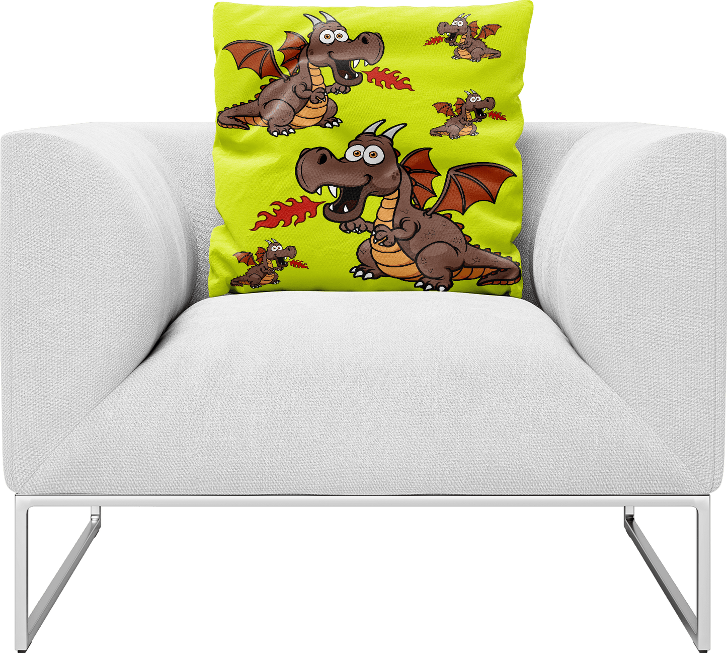 Dopey Dragon Pillows Cushions - fungear.com.au