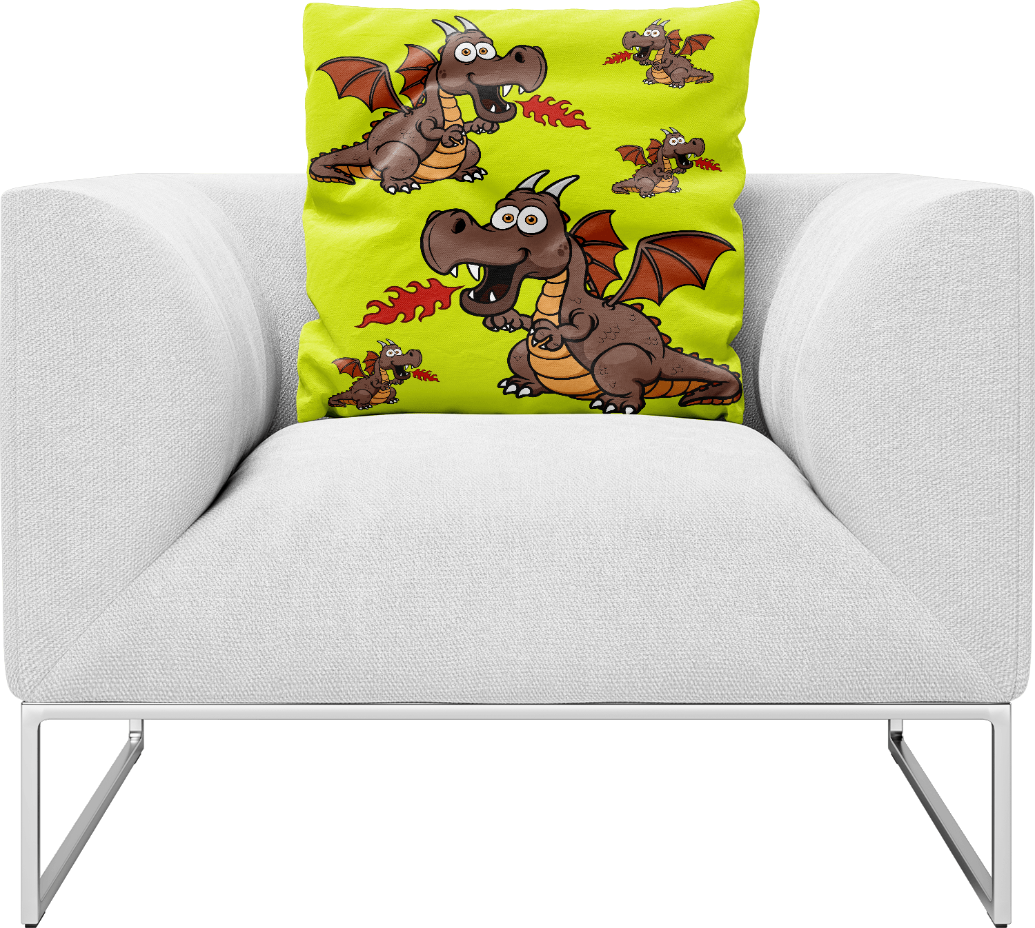 Dopey Dragon Pillows Cushions - fungear.com.au