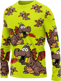 Dopey Dragon Rash Shirt Long Sleeve 1