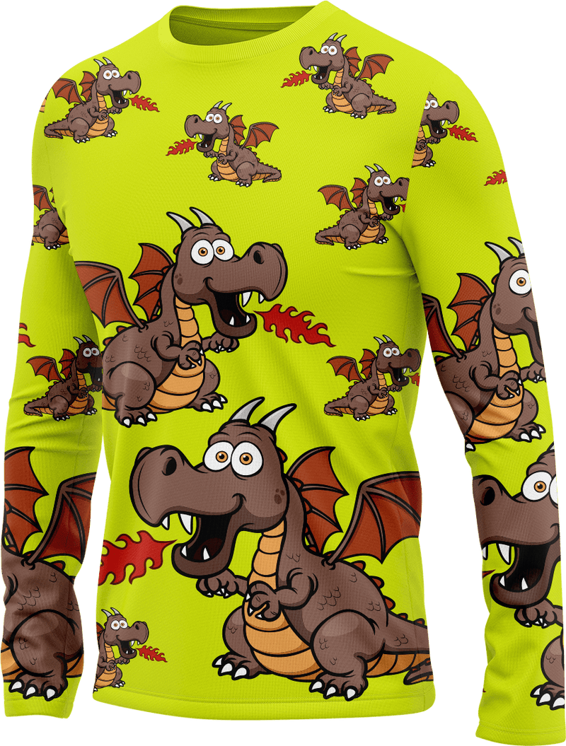 Dopey Dragon Rash Shirt Long Sleeve