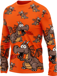 Dopey Dragon Rash Shirt Long Sleeve 4
