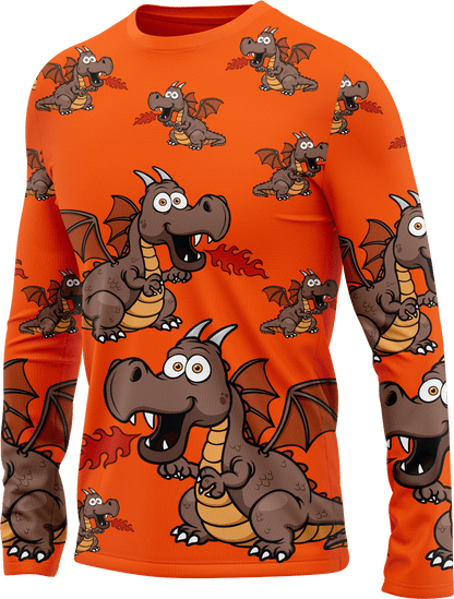 Dopey Dragon Rash Shirt Long Sleeve - fungear.com.au