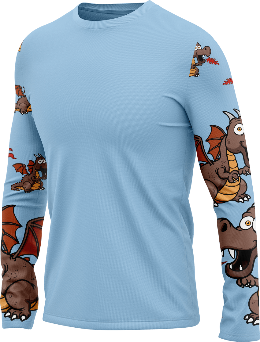 Dopey Dragon Rash Shirt Long Sleeve - fungear.com.au