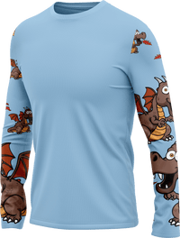Dopey Dragon Rash Shirt Long Sleeve 5