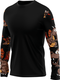 Dopey Dragon Rash Shirt Long Sleeve 7