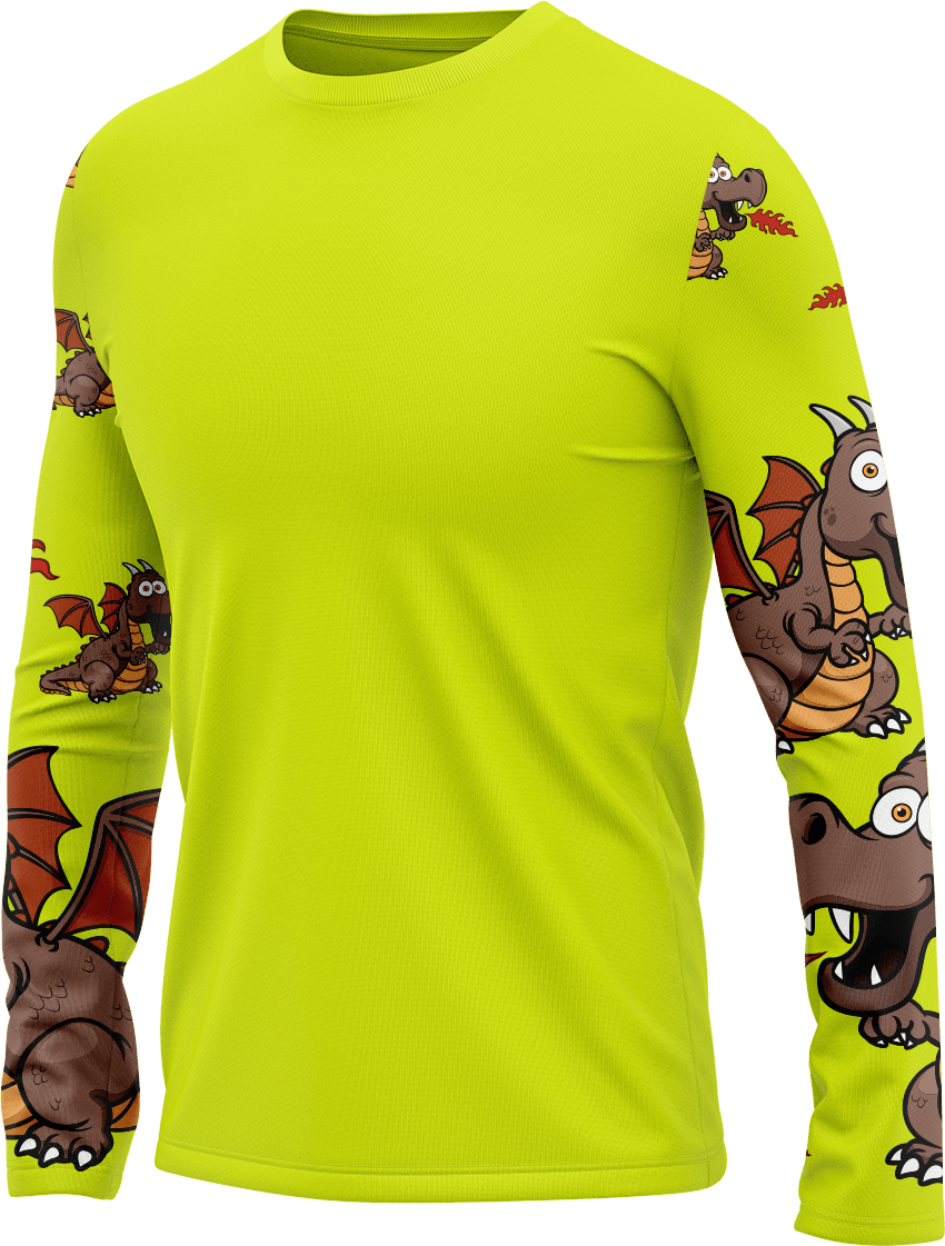 Dopey Dragon Rash Shirt Long Sleeve - fungear.com.au