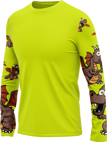 Dopey Dragon Rash Shirt Long Sleeve - fungear.com.au