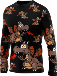 Dopey Dragon Rash Shirt Long Sleeve 3