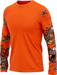 Dopey Dragon Rash Shirt Long Sleeve 8