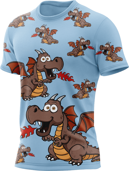 Dopey Dragon Rash Shirt Short Sleeve - fungear.com.au