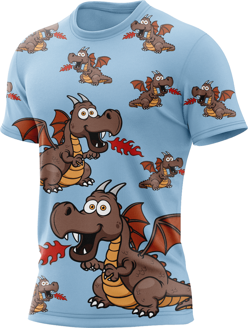 Dopey Dragon Rash Shirt Short Sleeve