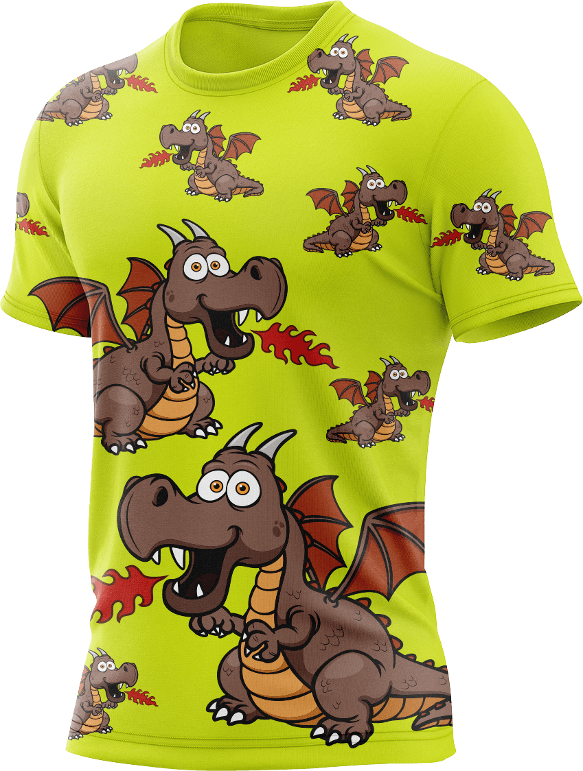 Dopey Dragon Rash Shirt Short Sleeve - fungear.com.au