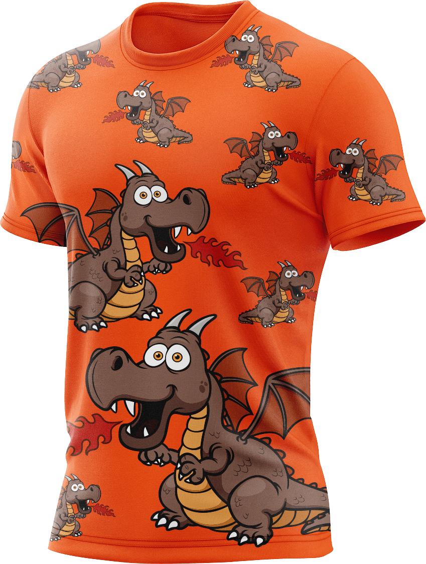 Dopey Dragon Rash Shirt Short Sleeve - fungear.com.au