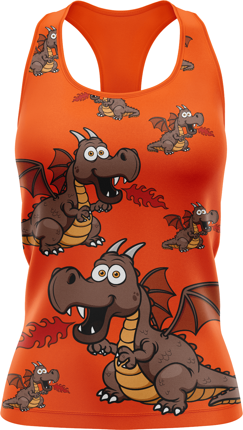 Dopey Dragon Singlets - fungear.com.au