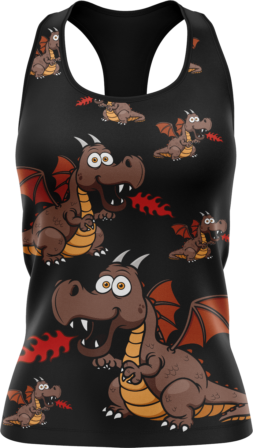 Dopey Dragon Singlets - fungear.com.au