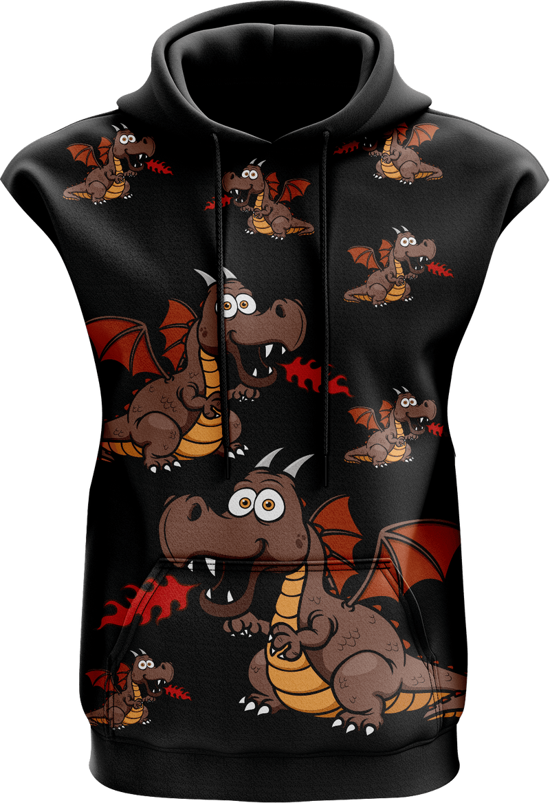 Dopey Dragon Sleeveless Hoodie