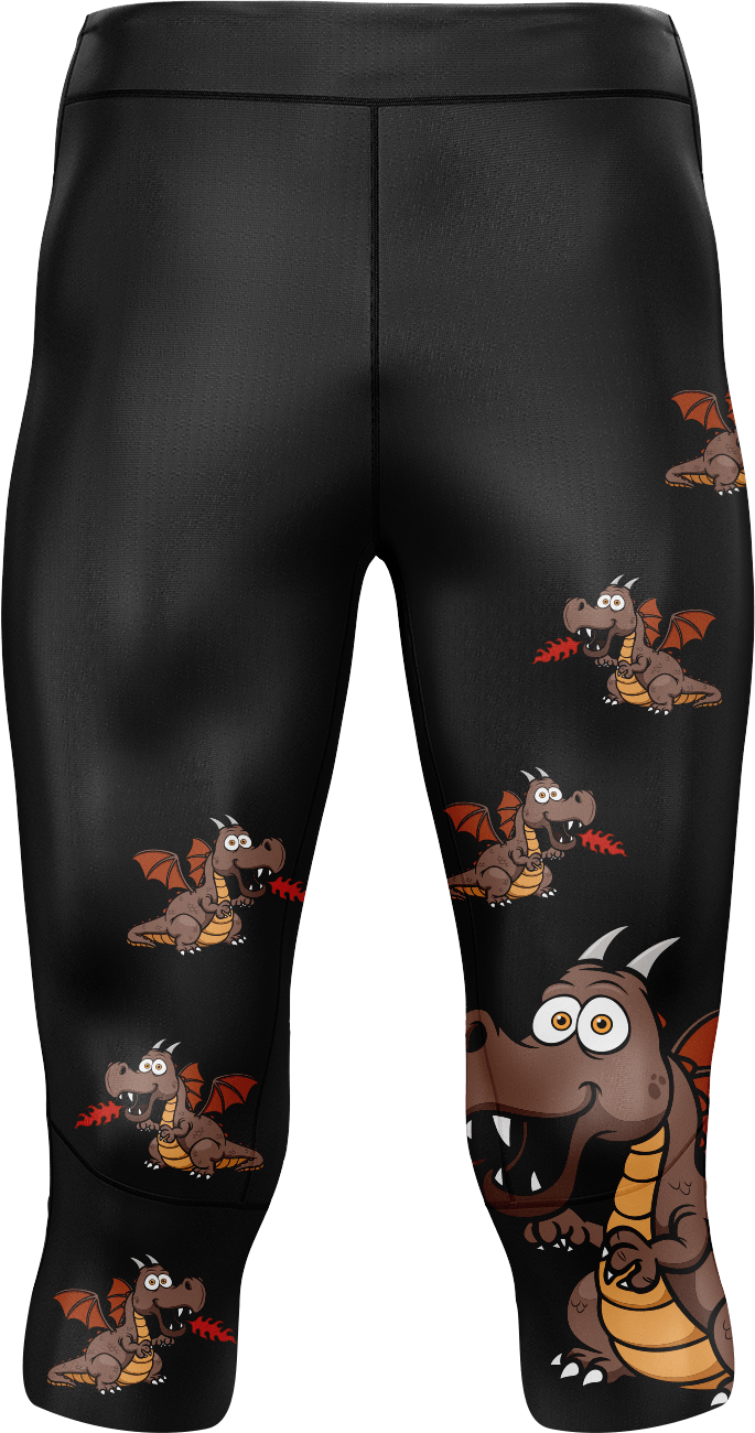 Dopey Dragon Tights 3/4 or full length - fungear.com.au