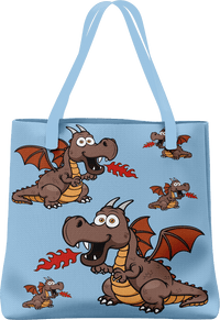 Dopey Dragon Tote Bag 4