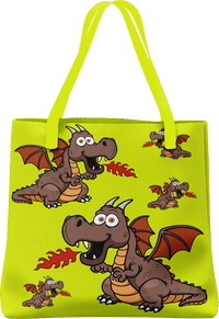 Dopey Dragon Tote Bag 1