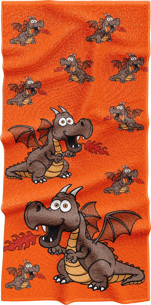 Dopey Dragon Towels - fungear.com.au