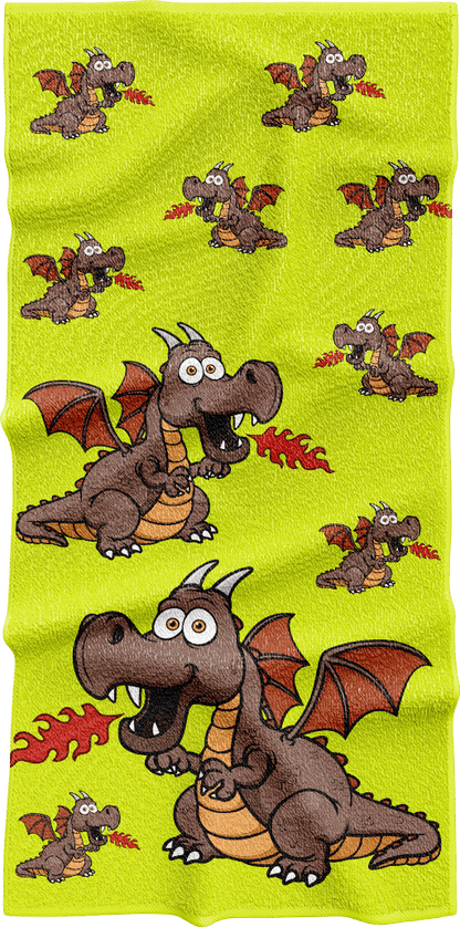 Dopey Dragon Towels - fungear.com.au