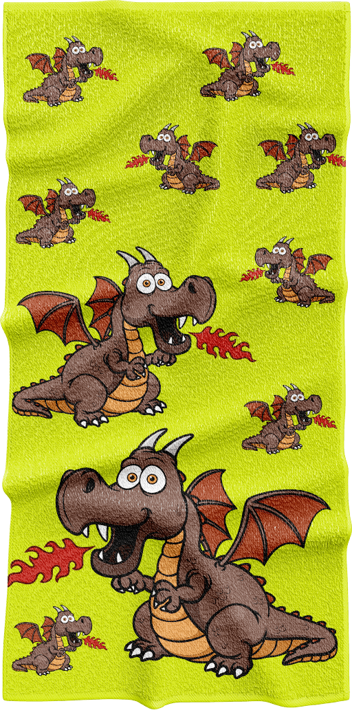 Dopey Dragon Towels