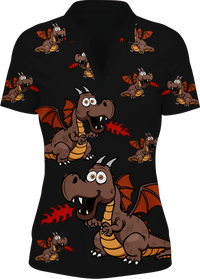 Dopey Dragon Women's Polo 3