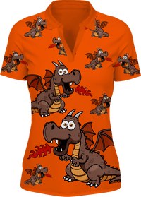 Dopey Dragon Women's Polo 4