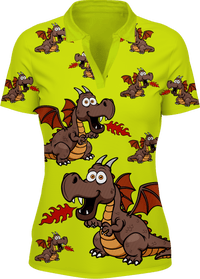 Dopey Dragon Women's Polo 1