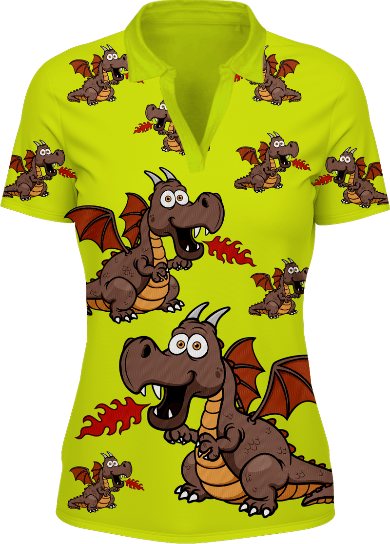 Dopey Dragon Women's Polo