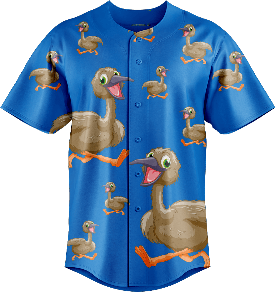 Effie Emu Baseball Jerseys - fungear.com.au