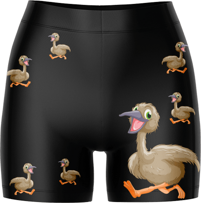 Effie Emu Ladies Gym Shorts - fungear.com.au