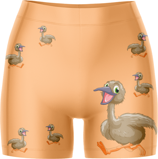 Effie Emu Ladies Gym Shorts - fungear.com.au