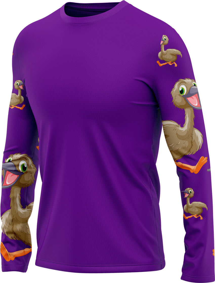 Effie Emu Rash T-Shirt Long Sleeve - fungear.com.au