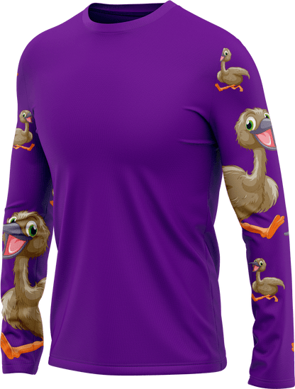 Effie Emu Rash T-Shirt Long Sleeve - fungear.com.au