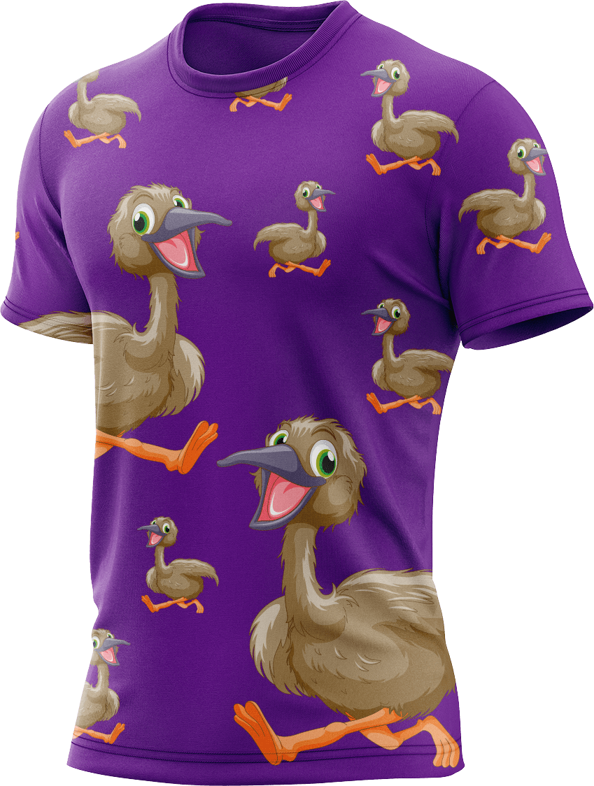Effie Emu Rash T-Shirt Short Sleeve - fungear.com.au