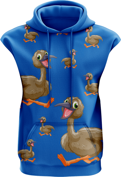 Effie Emu Sleeveless Hoodie - fungear.com.au