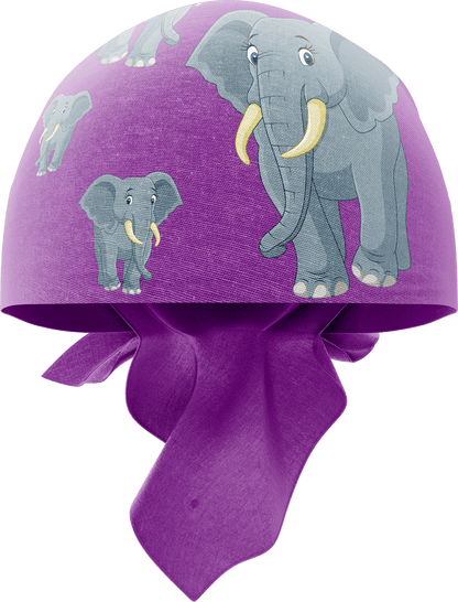 Ellie Elephant Bandannas - fungear.com.au