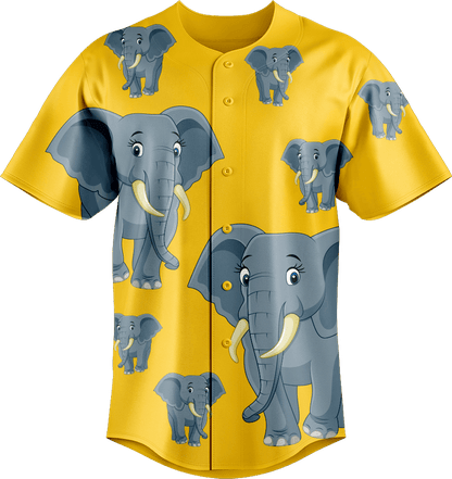 Ellie Elephant Baseball Jerseys - fungear.com.au