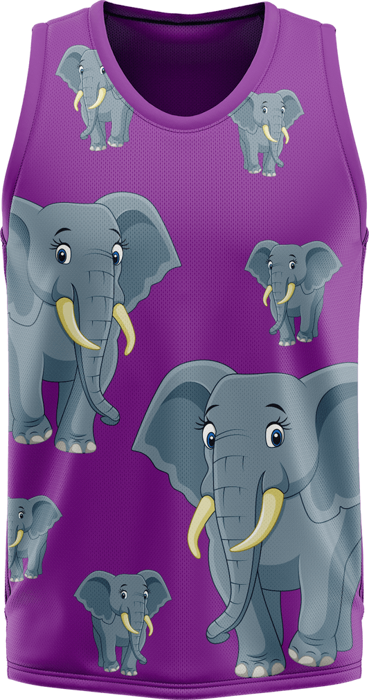 Ellie Elephant Basketball Jersey - fungear.com.au