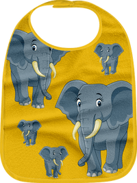 Ellie Elephant Bibs 3